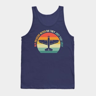 SB2C Helldiver World War 2 Dive Bomber Aircraft Aviation Tank Top